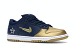 Nike SB Dunk Low Supreme Jewel Swoosh Gold - Metallic Gold/Metallic Gold-Midnight Navy-White - CK3480-700 - 03