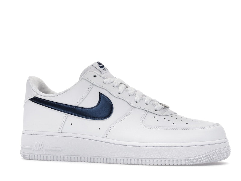 Nike Air Force 1 Low 07 Lv8 Team Usa World Cup - White/Midnight Navy/University Red/Metallic Gold - IQ0407-100 - 03