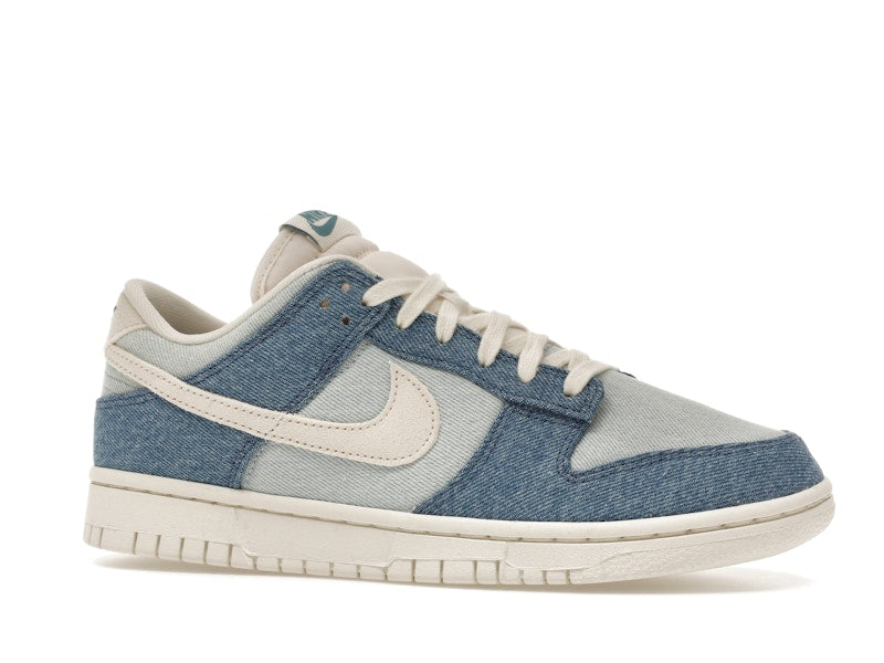 Nike Dunk Low Smokey Blue Denim (Women's), vista a 360 gradi 3 di 36