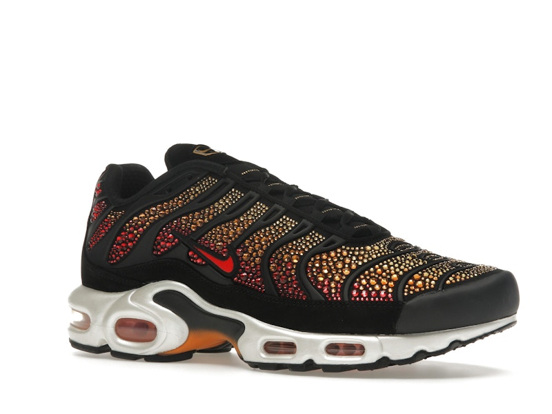 Nike Air Max Plus Swarovski Sunset Womens - Black/Fire Red/Pimento/Bright Ceramic/Saturn Gold - FZ9042-001 - 04
