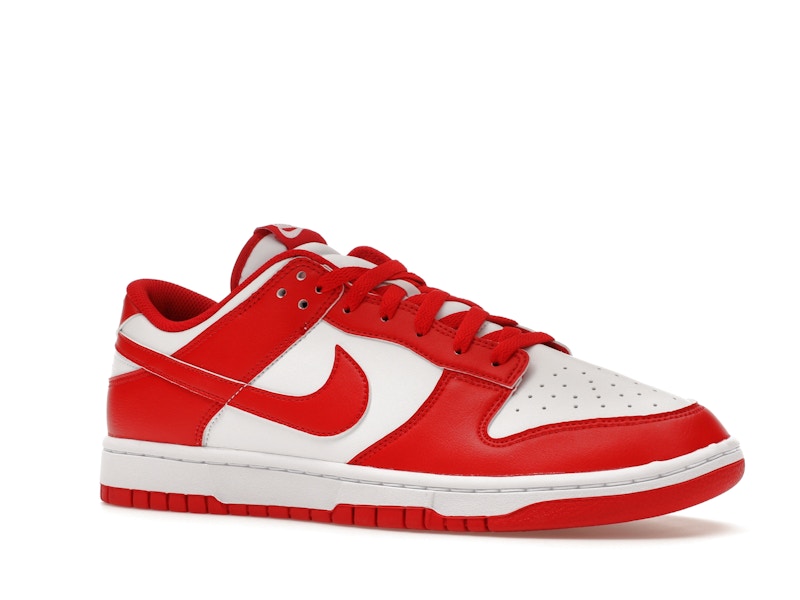 Nike Dunk Low St Johns 2025 - White/University Red-White - HF5441-104 - 04