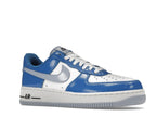 Nike Air Force 1 Low Blue Patent (Women's), vista a 360 gradi 4 di 36
