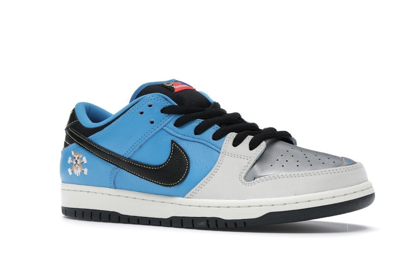 Nike SB Dunk Low Instant Skateboards - Blue Hero/Pale Ivory/Black - CZ5128-400 - 04
