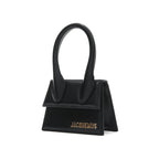 Jacquemus Le Chiquito Top Handle Bag Black, vista a 360 gradi 4 di 36