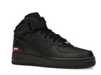 Nike Air Force 1 Mid Supreme Black, vista a 360 gradi 4 di 36