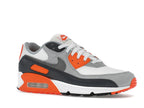 Nike Air Max 90 Summit White Safety Orange Dark Smoke Grey Smoke Grey - Summit White/Safety Orange/Dark Smoke Grey/Smoke Grey - DM0029-108 - 04