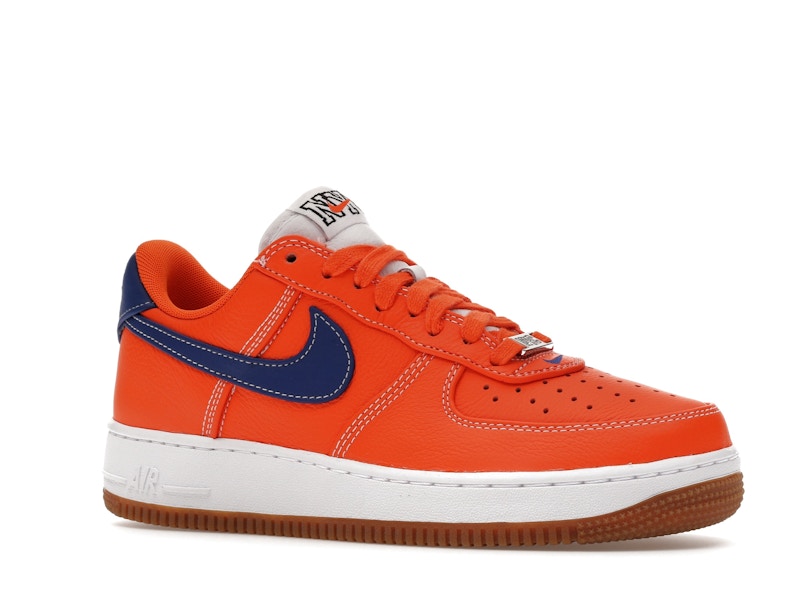 Nike Air Force 1 Low Retro Premium Nyc Knicks - Safety Orange/Rush Blue/White - IV2705-819 - 04