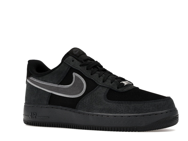 Nike Air Force 1 Low 07 Lv8 Black Smoke Grey - Black/Smoke Grey/Dark Smoke Grey - IB6842-002 - 04