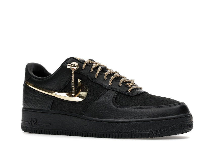 Nike Air Force 1 Low Victor Solomon ASW Black, vista a 360 gradi 4 di 36