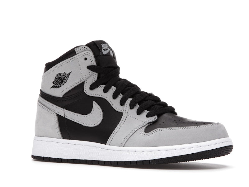 Air Jordan 1 Retro High Black White Light Smoke Grey (GS)