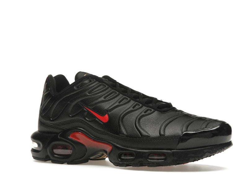 Nike Air Max Plus Premium Bred - Black/Black/Metallic Gold/University Red - FZ3038-001 - 04
