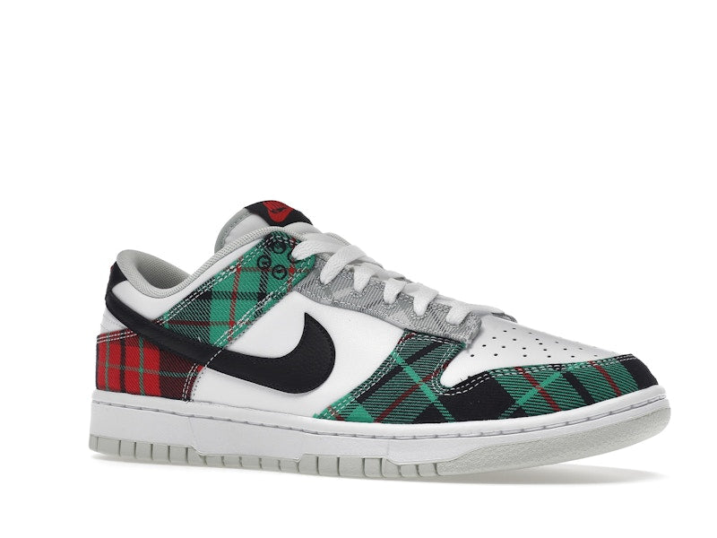 Nike Dunk Low Tartan Plaid - White/Black-White-University Red-Stadium Grey-Light Silver - DV0827-100 - 04