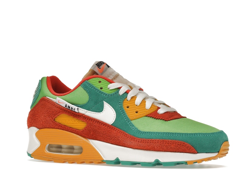 Nike Air Max 90 SE Running Club - Roma Green/Sail/Orange/Mean Green - DC9336-300 - 04