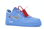 Nike Air Force 1 Low Off White University Blue - University Blue/Metallic Silver-White - CI1173-400 - 04