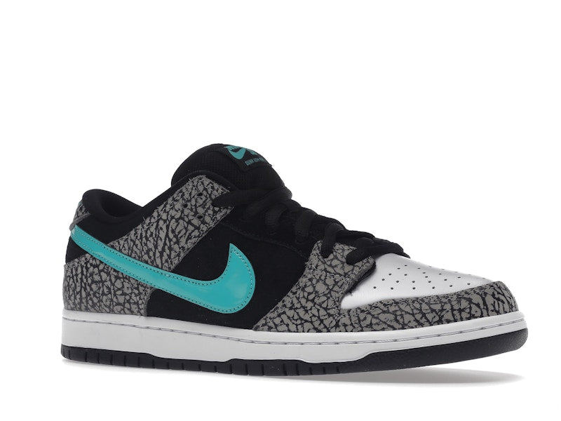 Nike Sb Dunk Low Atmos Elephant - Medium Grey/Black-White-Clear Jade - BQ6817-009 - 04
