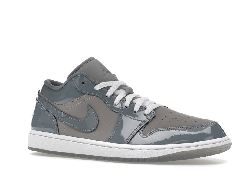 Air Jordan 1 Low SE Medium Grey Cool Grey White, vista a 360 gradi 4 di 36