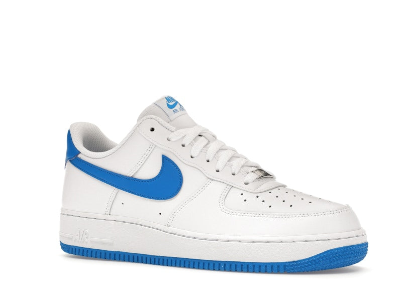 Nike Air Force 1 Low 07 White Photo Blue - White/White/Photo Blue - FJ4146-103 - 04