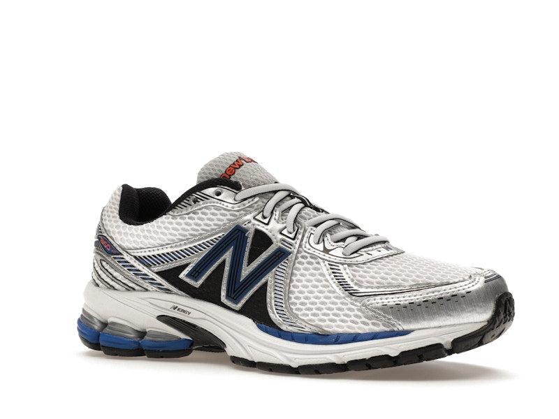 New Balance 860v2 White Team Royal Silver - White/Team Royal - ML860XB - 04