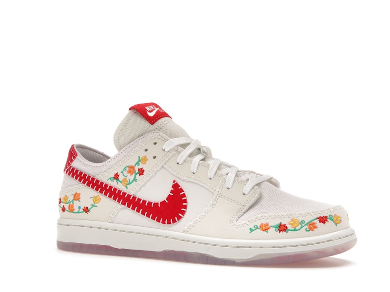 Nike SB Dunk Low Decon N7 Opti Yellow University Red - Opti Yellow/University Red-Bright Crimson-Stadium Green-Team Orange-Sail - FD6951-700 - 04