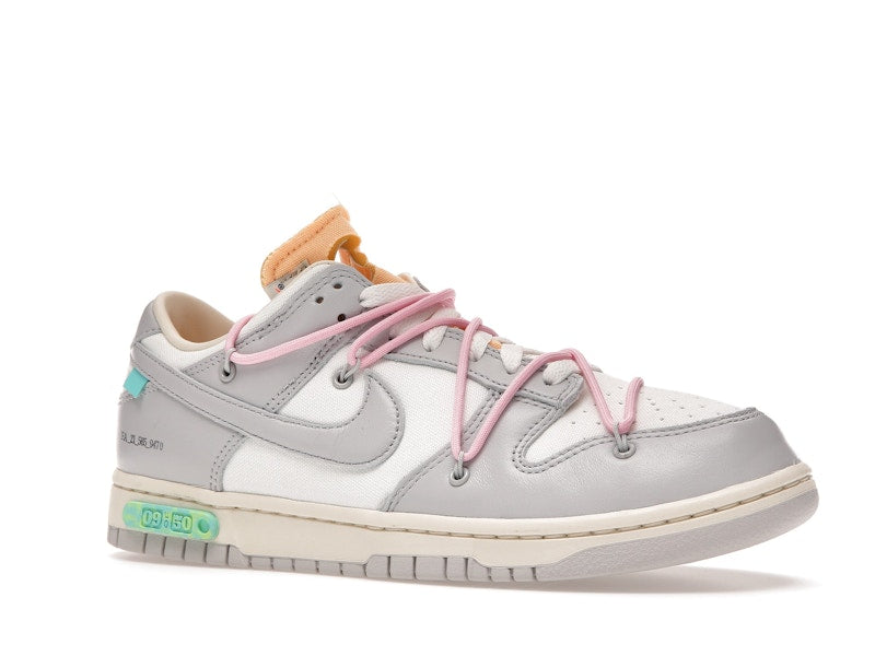 Nike Dunk Low Off White Lot 9 - Sail/Neutral Grey - DM1602-109 - 04