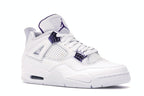Air Jordan 4 Retro White Court Purple
