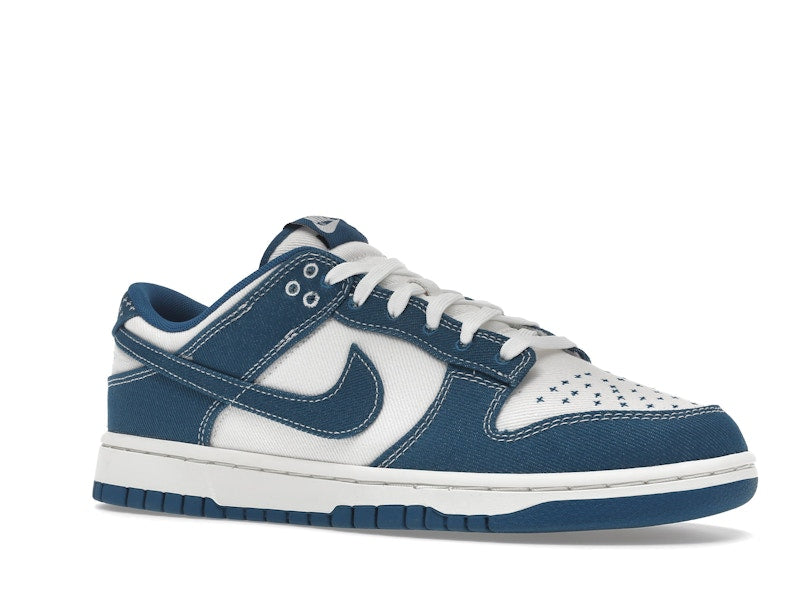 Nike Dunk Low Industrial Blue Sashiko - Summit White/Industrial Blue - DV0834-101 - 04