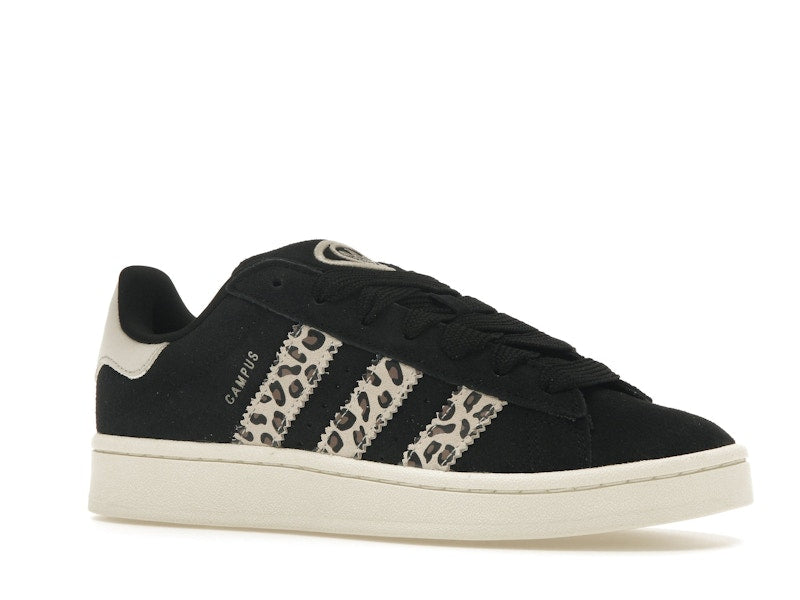 Adidas Campus 00s Black Leopard Womens - Core Black/Supplier Color/Wonder Beige - ID7039 - 04