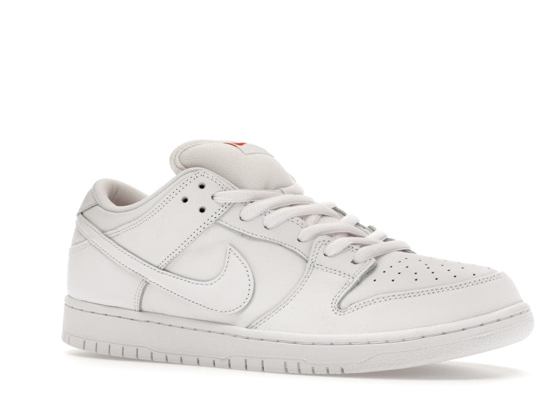 Nike Sb Dunk Low Pro Triple White - White/White/White/White - FJ1674-100 - 04