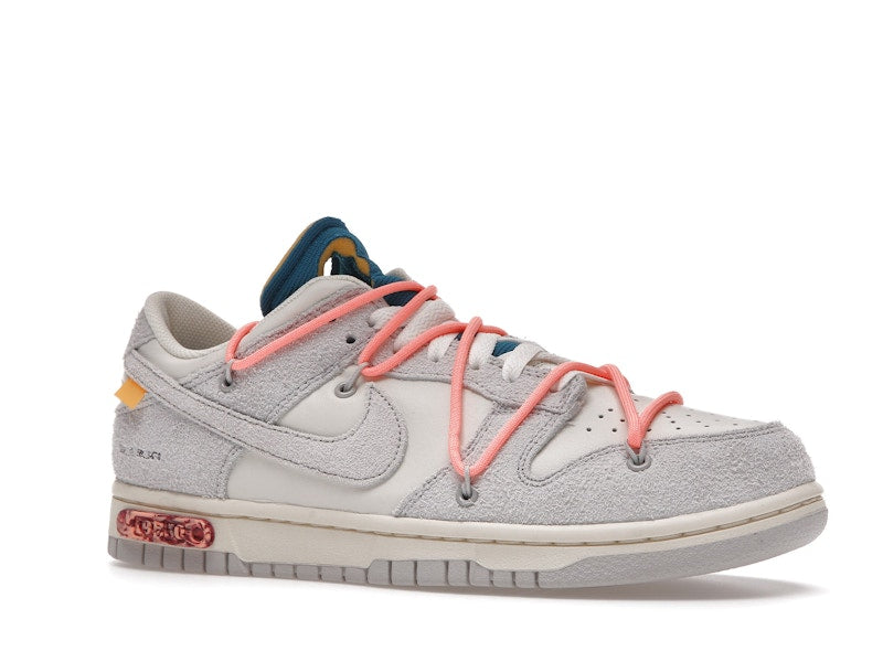 Nike Dunk Low Off White Lot 19 - Sail/Neutral Grey-Orange Pulse - DJ0950-119 - 04