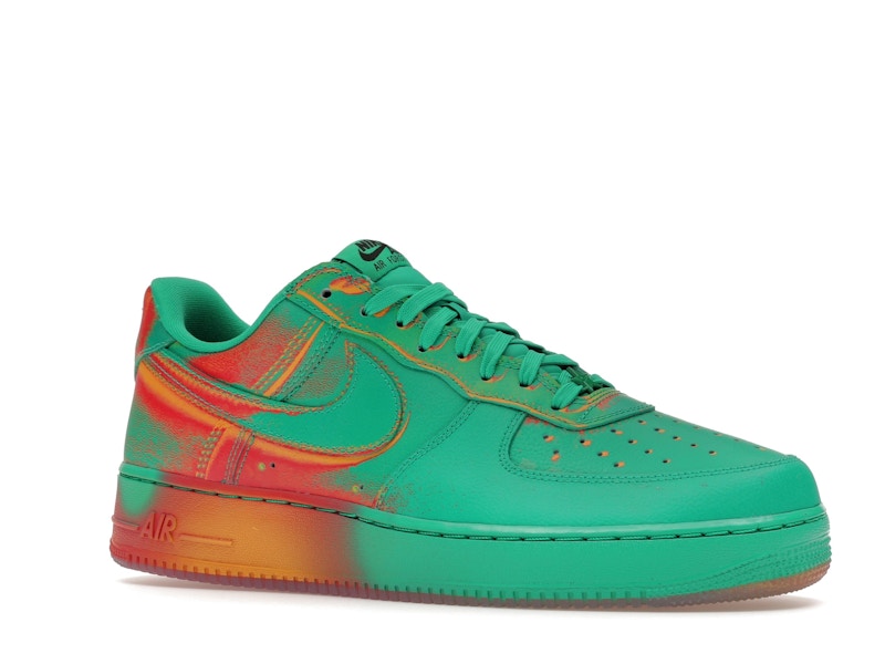 Nike Air Force 1 Low 07 Stadium Green Crimson - Stadium Green/Bright Crimson/Laser Orange - IB6834-300 - 04
