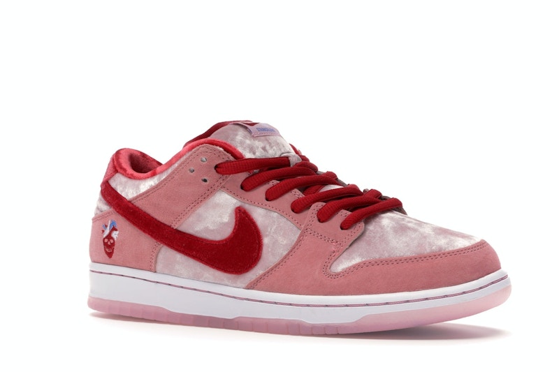 Nike Sb Dunk Low Strangelove Skateboards - Pink/Red-White - CT2552-800 - 04