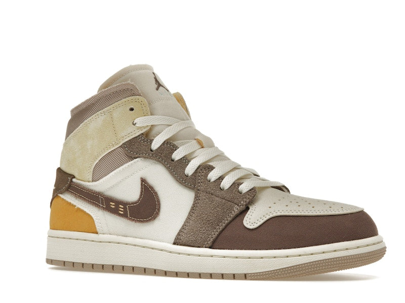 Air Air Jordan 1 Mid Se Craft Taupe Haze - Sail/Taupe Haze/Fossil Stone/Celestial Gold/Muslin - DM9652-102 - 04