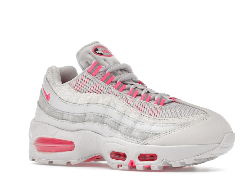 Nike Air Max 95 Og Big Bubble Vast Grey Hyper Pink Womens - Vast Grey/Hyper Pink/Pure Platinum/Platinum Tint/Black - IB6396-002 - 04