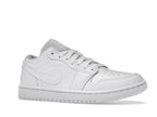 Air Jordan 1 Low Triple White (2022) (W), vista a 360 gradi 4 di 36