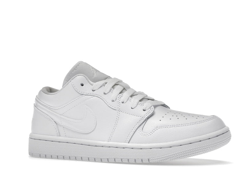 Air Jordan 1 Low Triple White (2022) (W), vista a 360 gradi 4 di 36