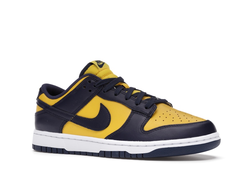 Nike Dunk Low Michigan - Varsity Maize/Midnight Navy-White - DD1391-700 - 04