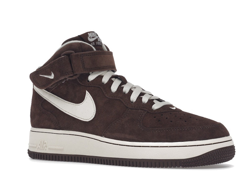 Nike Air Force 1 Mid Qs Chocolate - Chocolate/Cream - DM0107-200 - 04