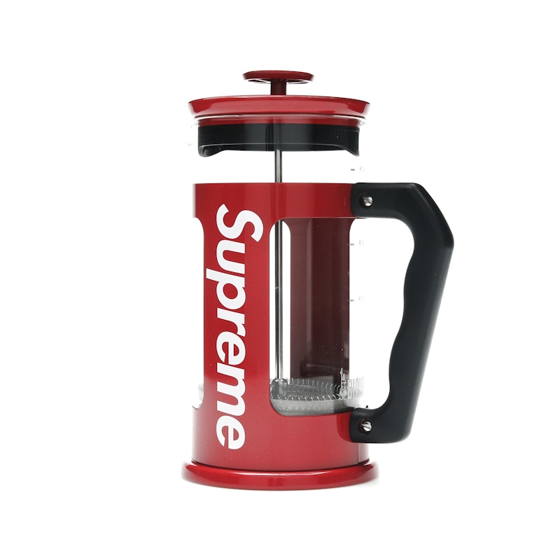 Supreme Bialetti 8 Cup French Press Red, vista a 360 gradi 4 di 36