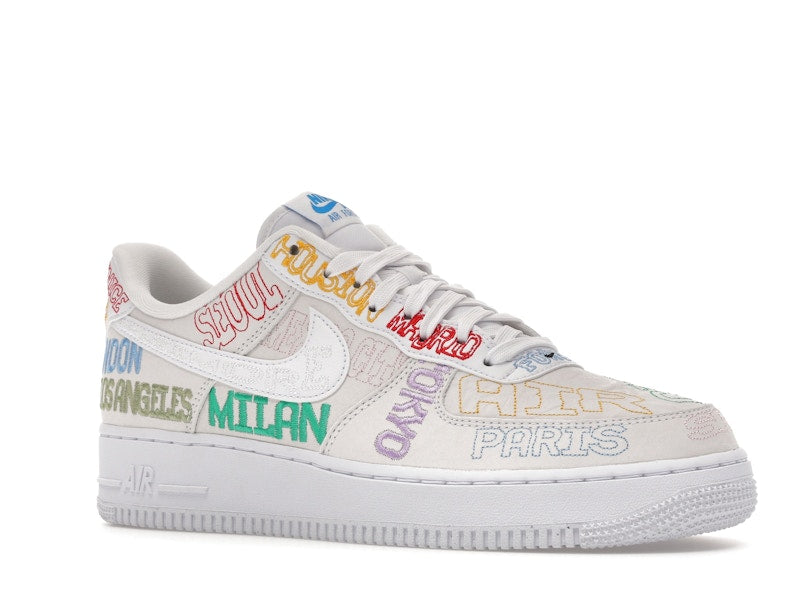Nike Air Force 1 Low World Tour White - White/White - II1549-100 - 04