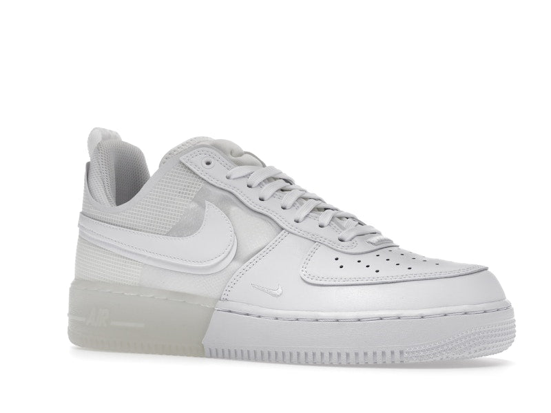 Nike Air Force 1 React Triple White - White/White/White - DM0573-100 - 04