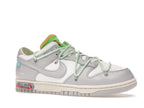 Nike Dunk Low Off White Lot 7 - Sail/Neutral Grey-Vapor Green - DM1602-108 - 04