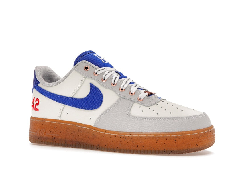 Nike Air Force 1 Low Jackie Robinson - Sail/Racer Blue-White-Neutral Grey-Black-University Red - FN1868-100 - 04