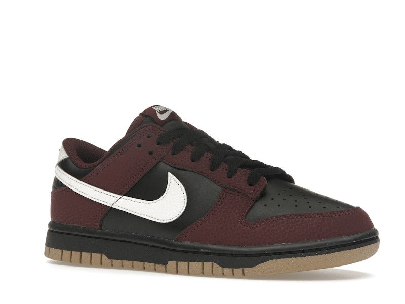 Nike Dunk Low Next Nature Burgundy Crush Black Womens - Burgundy Crush/Black/Khaki/Phantom - HM9658-600 - 04
