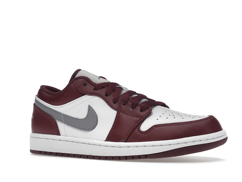 Air Jordan 1 Low White Bordeaux