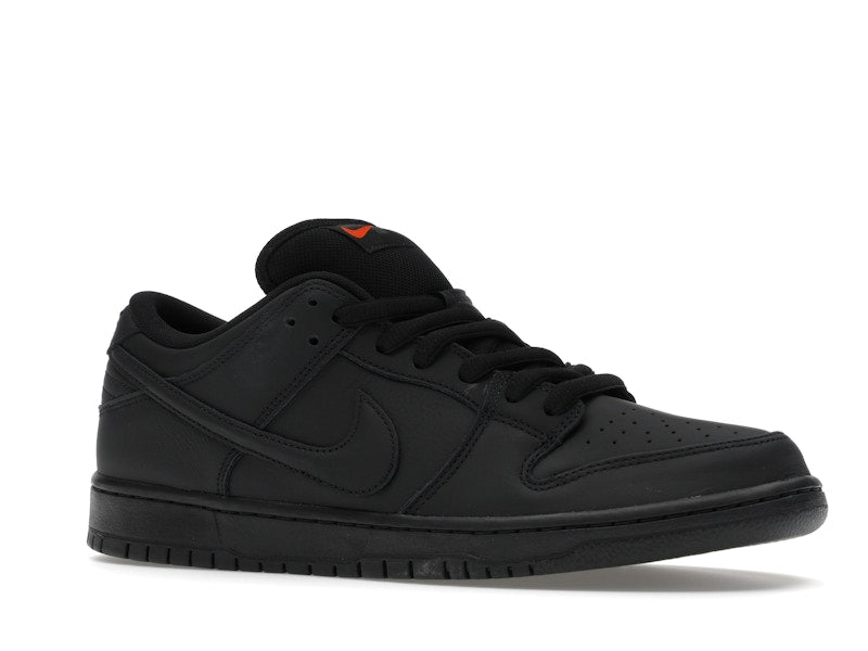Nike Sb Dunk Low Pro Triple Black - Black/Anthracite/Safety Orange - FJ1674-001 - 04