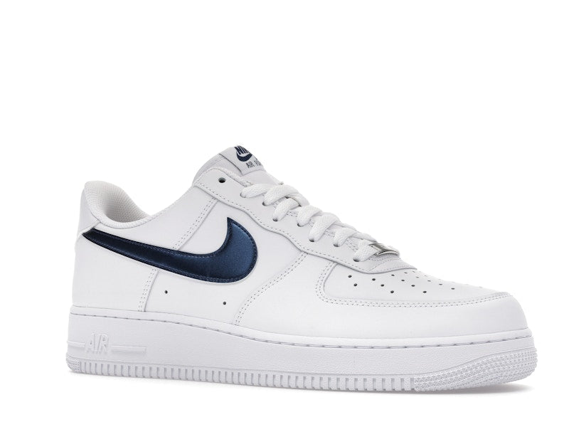 Nike Air Force 1 Low 07 Lv8 Team Usa World Cup - White/Midnight Navy/University Red/Metallic Gold - IQ0407-100 - 04