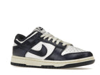 Nike Dunk Low Vintage Navy Womens - White/Midnight Navy-Coconut Milk - FN7197-100 - 04