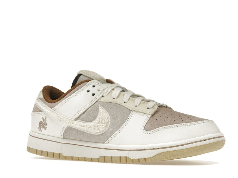 Nike Dunk Low Retro Prm Year Of The Rabbit Mocha Brown - Fossil Stone/Coconut Milk-Sail-Light Bone-Sesame - FD4203-211 - 04