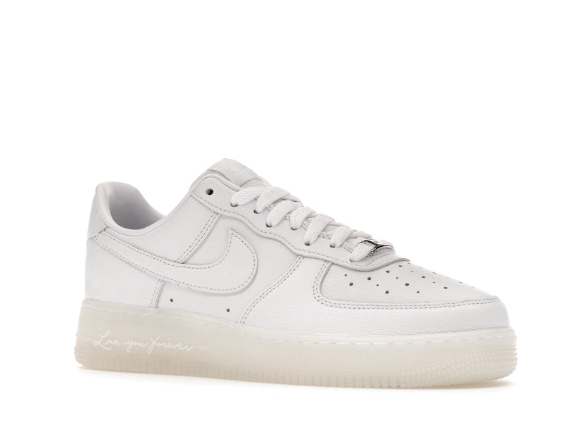 Nike Air Force 1 Low Drake Nocta Certified Lover Boy White Cobalt Tint - White/Cobalt Tint/Metallic Silver - CZ8065-101 - 04