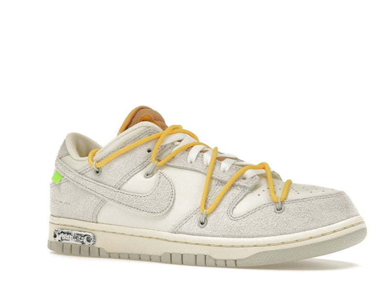Nike Dunk Low Off White Lot 39 - Sail/Neutral Grey-Amarillo - DJ0950-109 - 04